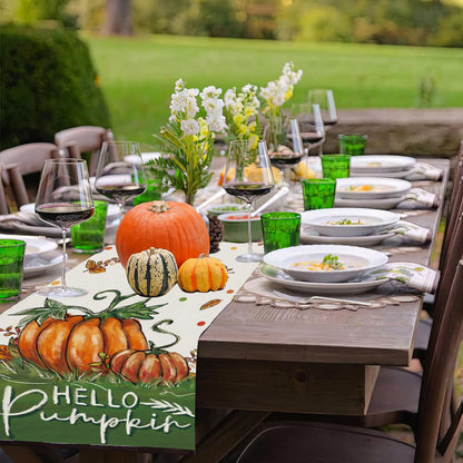2025 Thanksgiving Fashion Linen Table Flag n Party Party Party Dining Table Coffee Table TV Cabinet Decorative Table Flag Wholesale