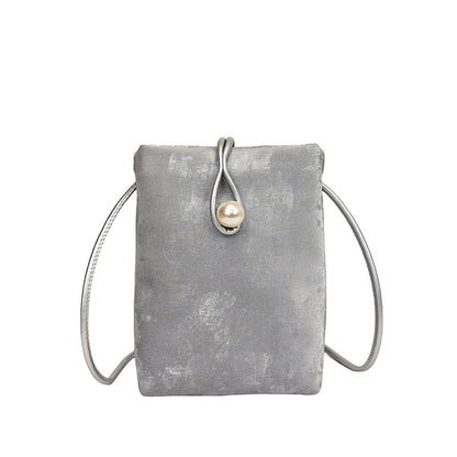 FLOWERSVERSE  Women's Bag All-Matching Fashion High-Grade Mobile Phone Bag Niche Crossbody Shoulder Support Wholesale Cross-Border