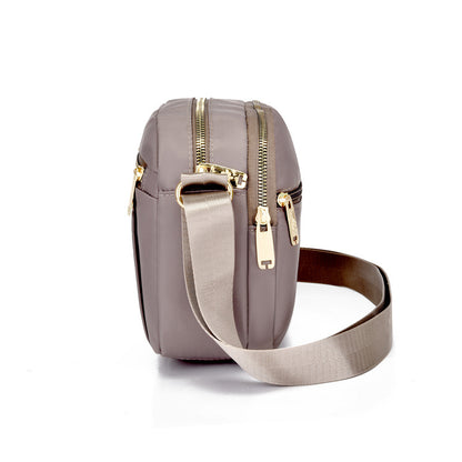 FLOWERSVERSE  New Nylon Shoulder Bag Versatile Fashion Middle-Aged Lady Mother Messenger Bag Lightweight Casual Small Bags Women