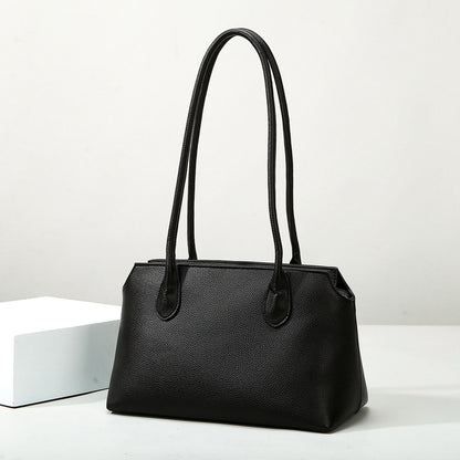 2025 women's shoulder bag simple and fashionable large-capacity women's bag high-end sense of work commuter bag versatile underarm bag