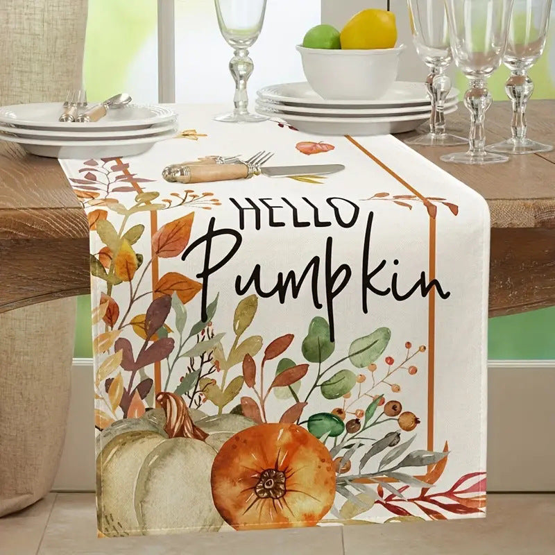 2025 Thanksgiving Fashion Linen Table Flag n Party Party Party Dining Table Coffee Table TV Cabinet Decorative Table Flag Wholesale