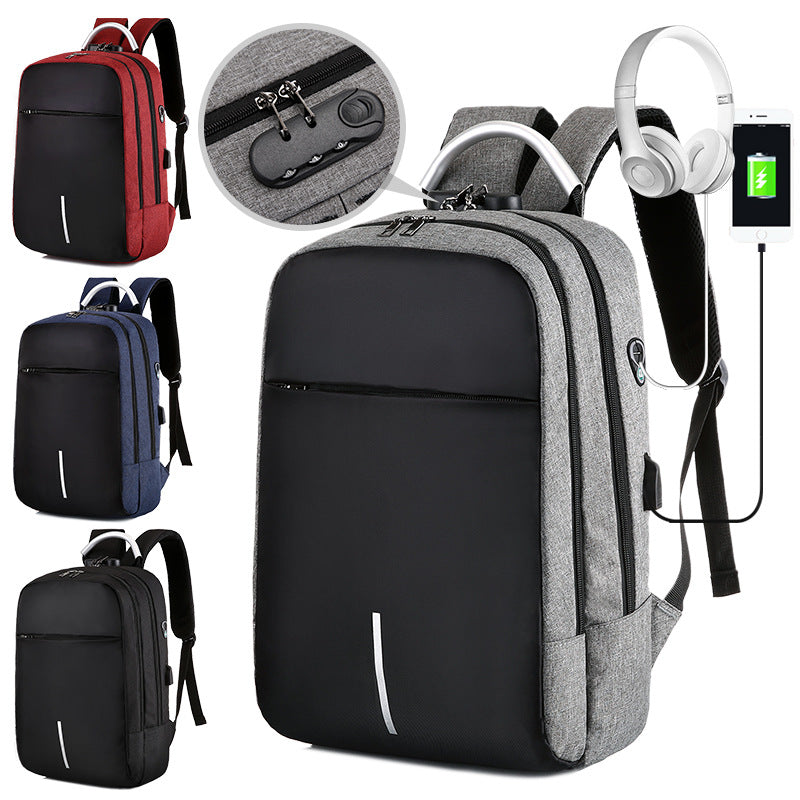 Factory Wholesale Backpack  New Laptop Bag Business Backpack Multi-Function USB Charging Backpack