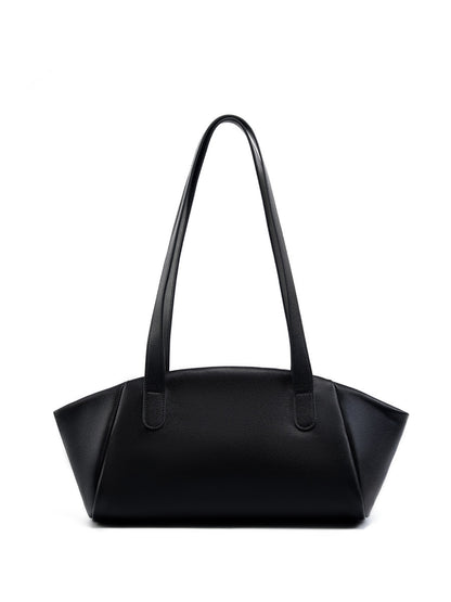 Large capacity simple shoulder wing bag, leather tote bag, fashionable portable women's bag