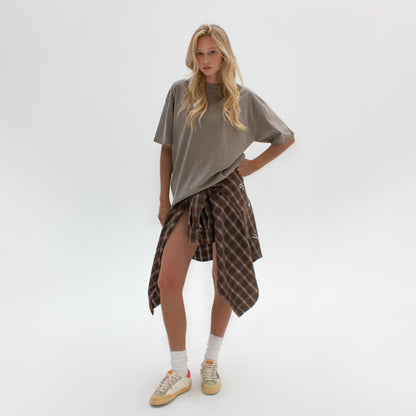 ins wind hot diamond short-sleeved T-shirt top short-sleeved round neck casual loose versatile and thin design sense niche T