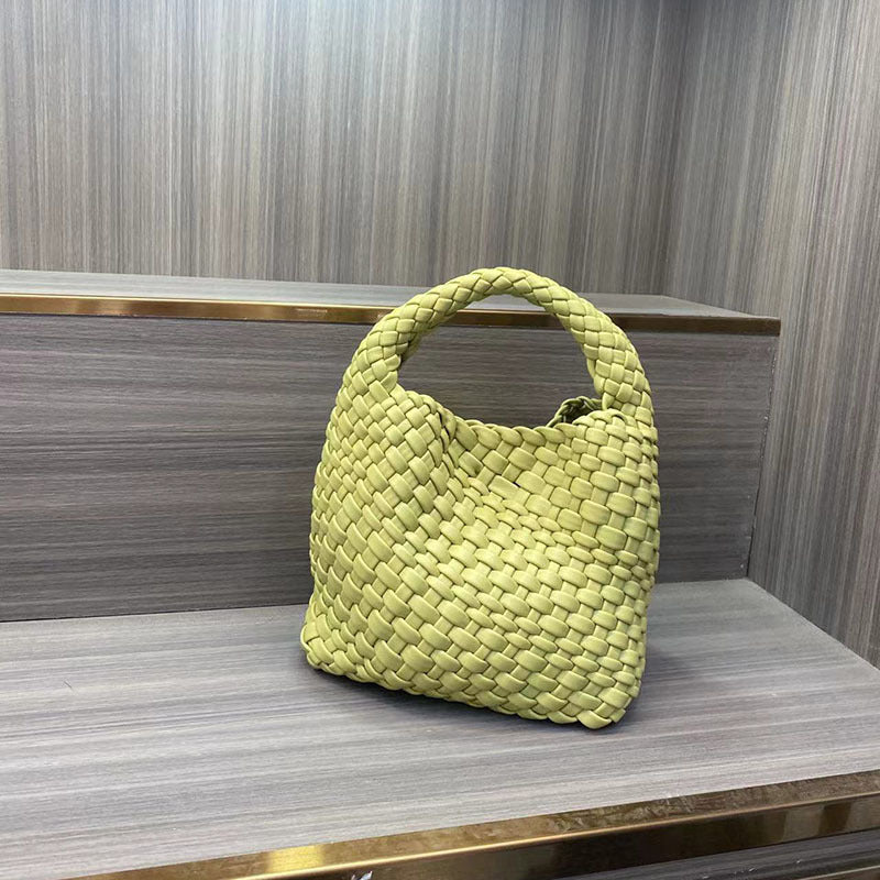 FLOWERSVERSE  Handmade Woven Small Tote Bag Handbags Female  New High-Grade Mini Chain Shoulder Crossbody Bag
