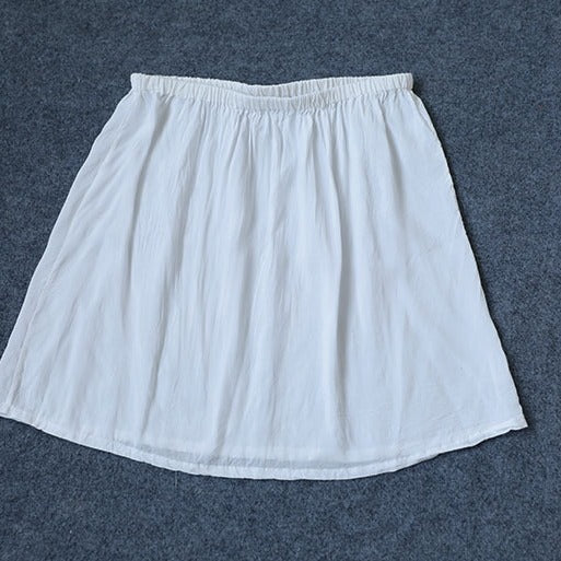 a new design, skin-friendly cotton soft-lined skirt, breathable and comfortable inner skirt