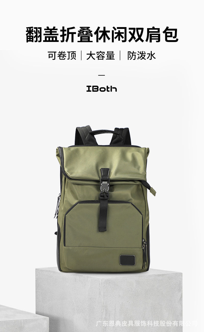 FLOWERSVERSE Summer Outdoor Leisure Breathable Backpack Multifunctional Computer Backpack Male and Female Trendy Brand College Students' Backpack