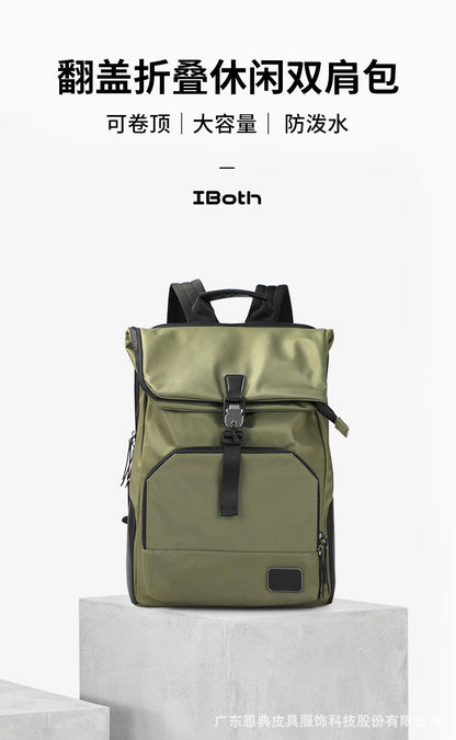 FLOWERSVERSE Summer Outdoor Leisure Breathable Backpack Multifunctional Computer Backpack Male and Female Trendy Brand College Students' Backpack