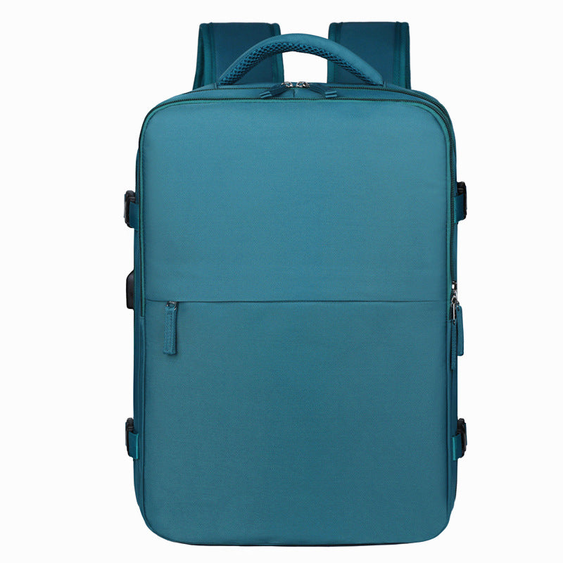 FLOWERSVERSE 2025 Men's Business Large Capacity Travel Backpack Women's Mommy Bag Multifunctional Luggage Backpack Dry and Wet Separation Travel Bag