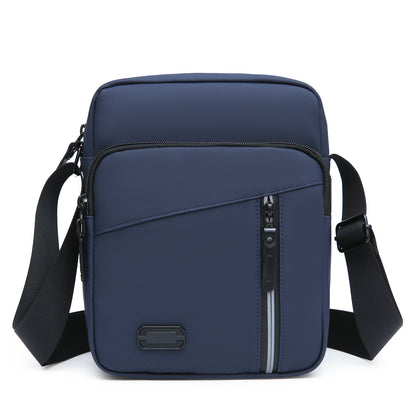 FLOWERSVERSE New Style Men's Bag Shoulder Messenger Bag Storage Bag Trendy Unique Casual Simple All-Match Shoulder Bag