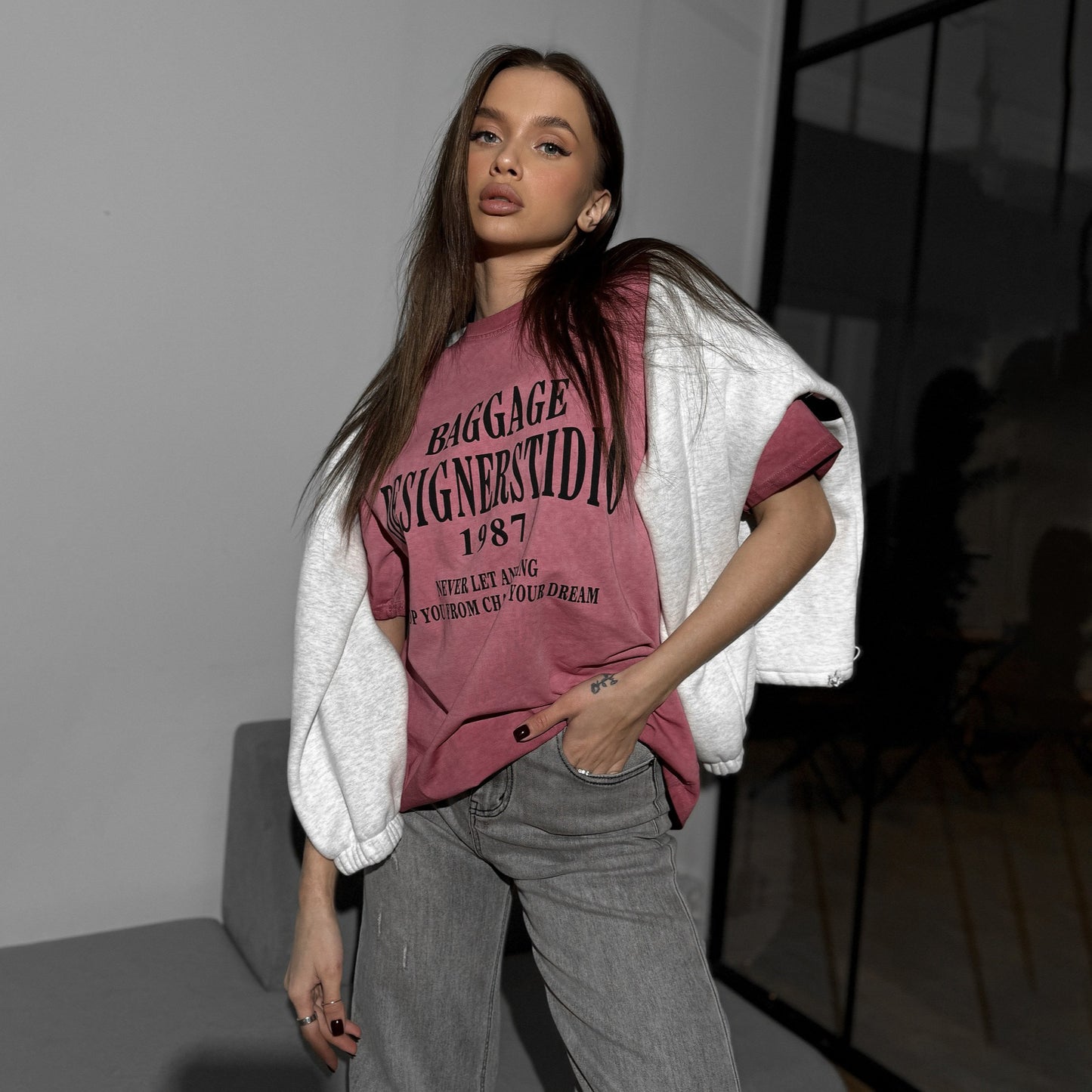 New new alphanumeric short-sleeved printed women's T-shirt spring and summer fashion  Spice Girls ins style