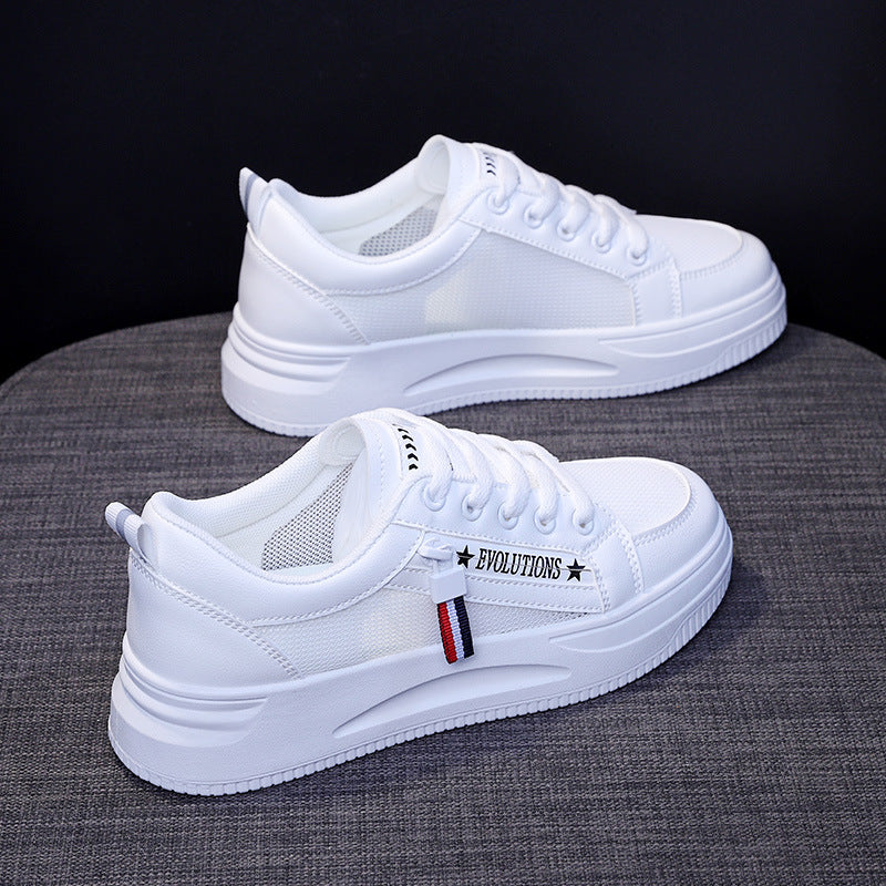 flowersverseSummer Breathable White Shoes Women's Shoes  New Summer Mesh Surface Mesh Shoes Sneakers Sneakers Canvas Shoes Qr666