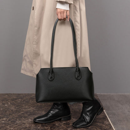 2025 women's shoulder bag simple and fashionable large-capacity women's bag high-end sense of work commuter bag versatile underarm bag