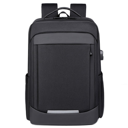 2025 Backpack Men's Business Computer Backpack Large Capacity USB Charging Lightweight Travel Backpack Printable Logo