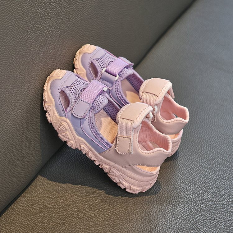 flowersverse Mesh Breathable Children's Shoes  Summer New Soft Bottom Boys Running Shoes Casual Sneaker Girls' Shoes Fashion