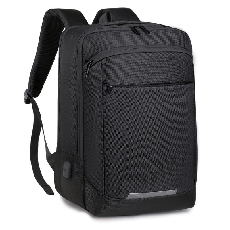 FLOWERSVERSE 2025 Business backpack fashionable new large-capacity simple travel bag casual men's computer backpack male student schoolbag