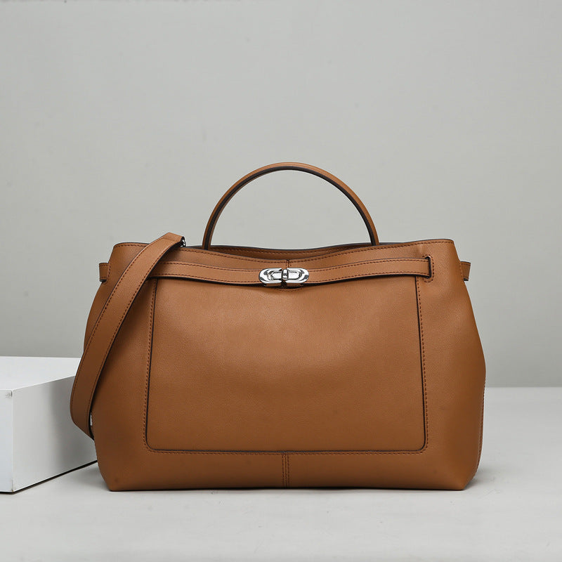 2025 Tote bag  fashion large-capacity bag women's new high-end casual shoulder bag simple women's handbag