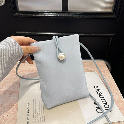 FLOWERSVERSE  Women's Bag All-Matching Fashion High-Grade Mobile Phone Bag Niche Crossbody Shoulder Support Wholesale Cross-Border