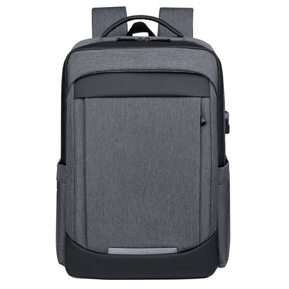 2025 Backpack Men's Business Computer Backpack Large Capacity USB Charging Lightweight Travel Backpack Printable Logo