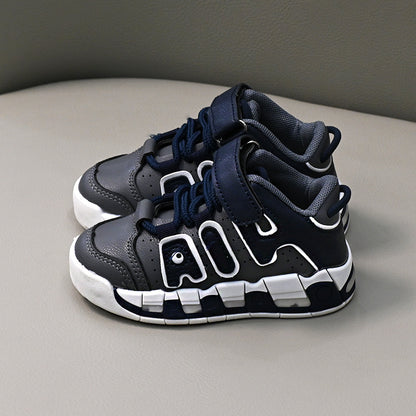 flowersverse New Big Air Sneakers Children's Soft Bottom Non-Slip Sneaker 1-6 Years Old Baby Toddler Shoes Trendy Children's Shoes
