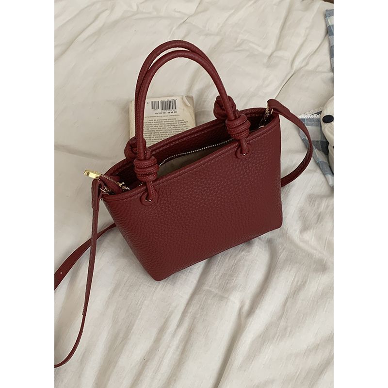 FLOWERSVERSE 2025 Premium sense hand carry vegetable basket bag  new trendy wedding bag popular one shoulder crossbody bucket bag wedding bride bag