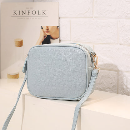FLOWERSVERSE  Bag New Women's Shoulder Bag 202 300-Match Fashion Messenger Bag Cross-Border Foreign Trade Women's Bag Pu Women's Small Square Bag