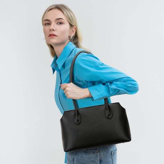2025 shoulder bag simple and fashionable large-capacity women's bag high-end sense of work commuter bag versatile underarm bag women
