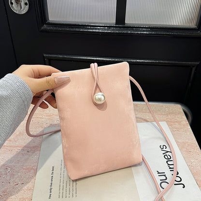 FLOWERSVERSE  Women's Bag All-Matching Fashion High-Grade Mobile Phone Bag Niche Crossbody Shoulder Support Wholesale Cross-Border