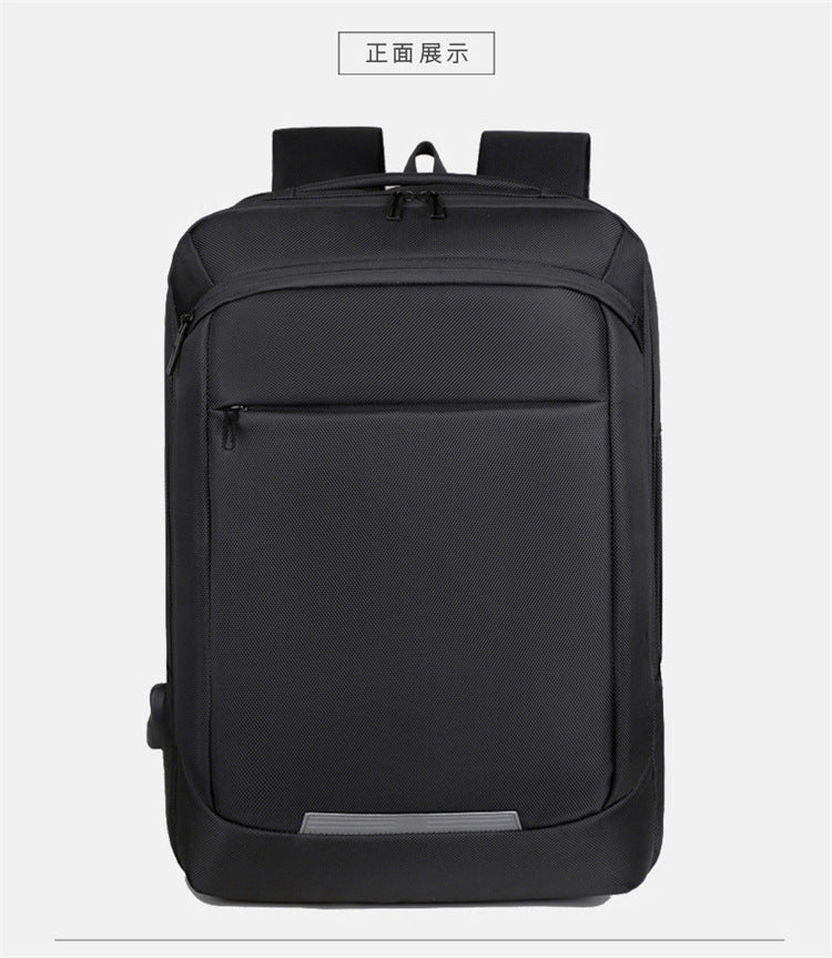 FLOWERSVERSE 2025 Business backpack fashionable new large-capacity simple travel bag casual men's computer backpack male student schoolbag