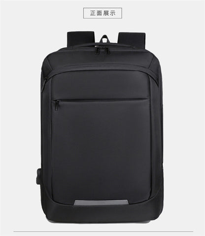 FLOWERSVERSE 2025 Business backpack fashionable new large-capacity simple travel bag casual men's computer backpack male student schoolbag