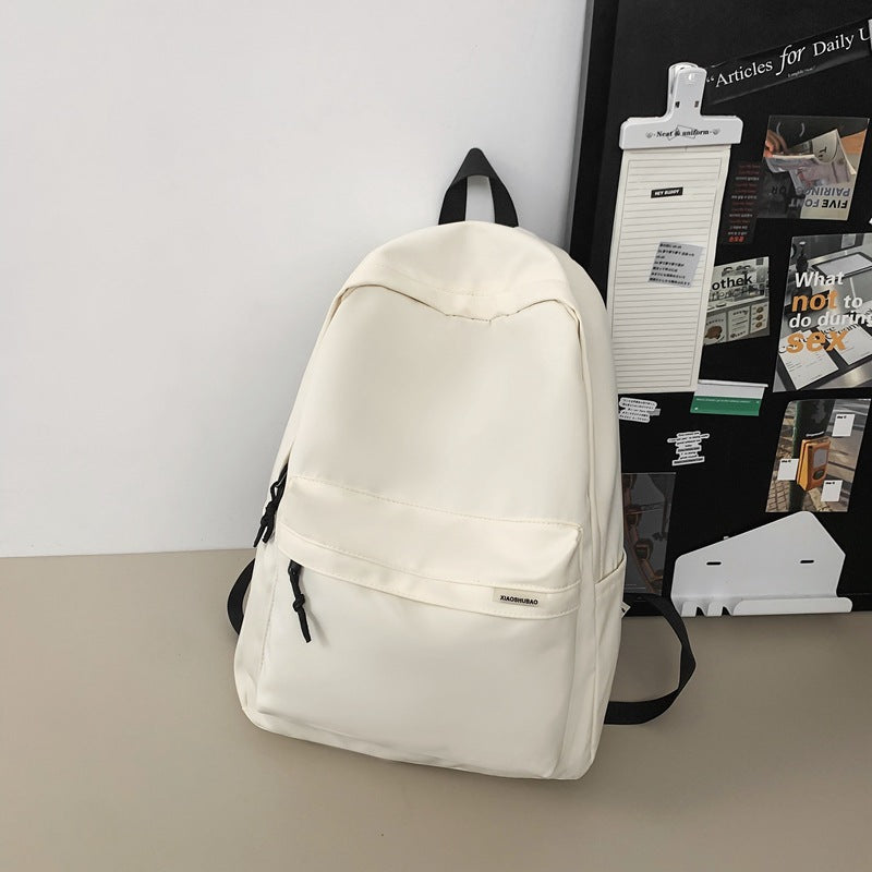 2025 School bag women's new Korean version campus style simple casual computer backpack trendy fashion large capacity student backpack