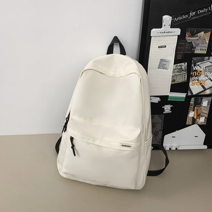 2025 School bag women's new Korean version campus style simple casual computer backpack trendy fashion large capacity student backpack