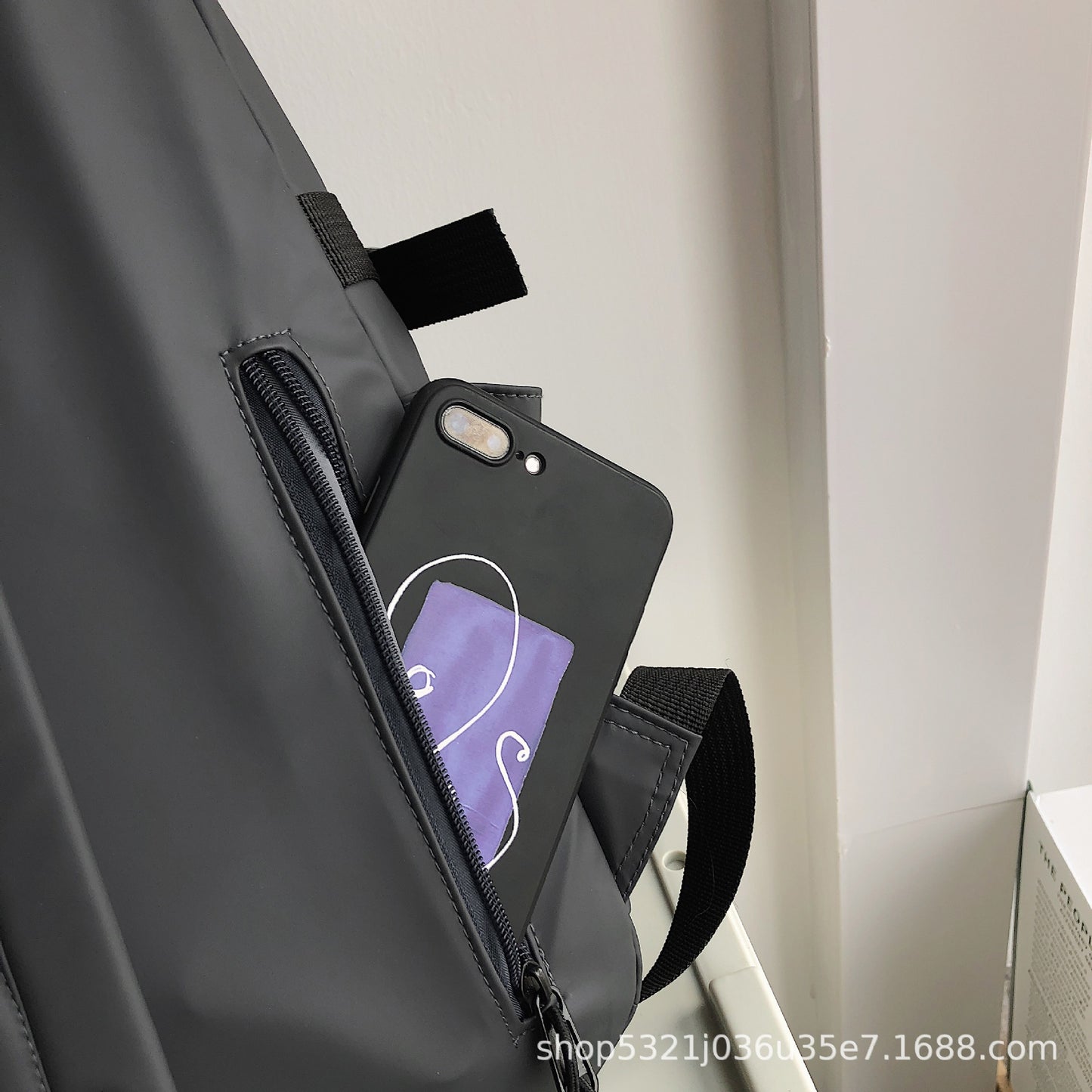 FLOWERSVERSE New Backpack Men's Fashion Schoolbag Women's Neutral Backpack Large Capacity Early High School Student Schoolbag Travel Backpack