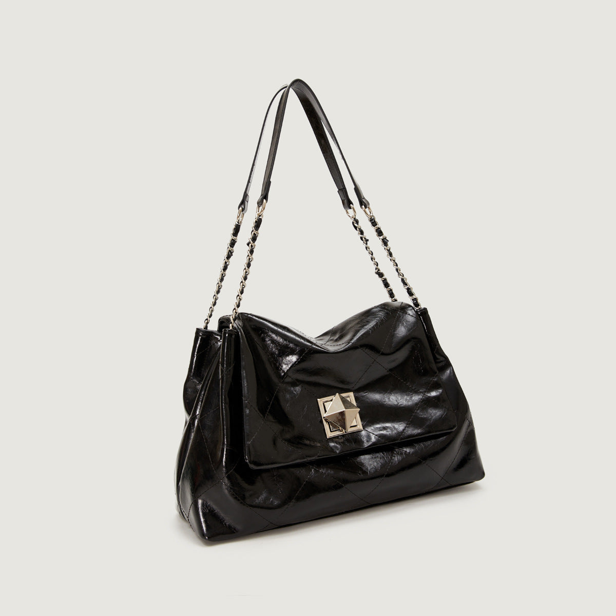 2025 Tote bag popular autumn and winter high-end sense large-capacity shoulder bag fashion versatile Korean version women's bag temperament commuter bag