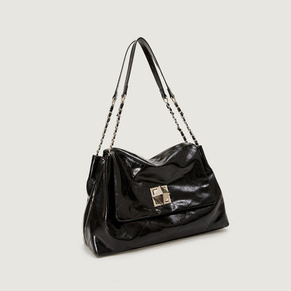 2025 Tote bag popular autumn and winter high-end sense large-capacity shoulder bag fashion versatile Korean version women's bag temperament commuter bag