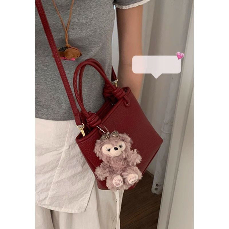 FLOWERSVERSE 2025 Premium sense hand carry vegetable basket bag  new trendy wedding bag popular one shoulder crossbody bucket bag wedding bride bag