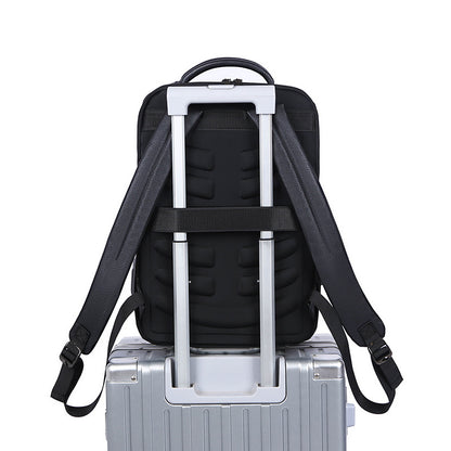 FLOWERSVERSE 2025 Business Men's Backpack Large Capacity Short Trip Leisure Business Trip Office Computer Bag Multifunctional Fashion Backpack