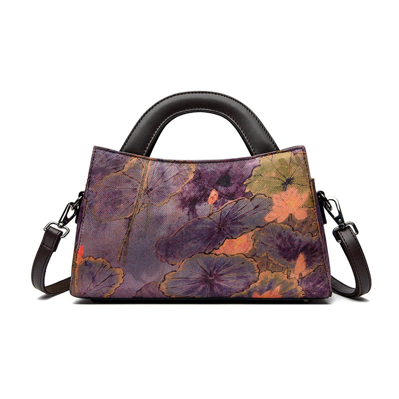 FLOWERSVERSE  Handbag Vintage Xiangyun Yarn Ethnic Style New Chinese Style Clutch Bag Chinese Style Han Elements Elegant Elegant Crossbody Bag