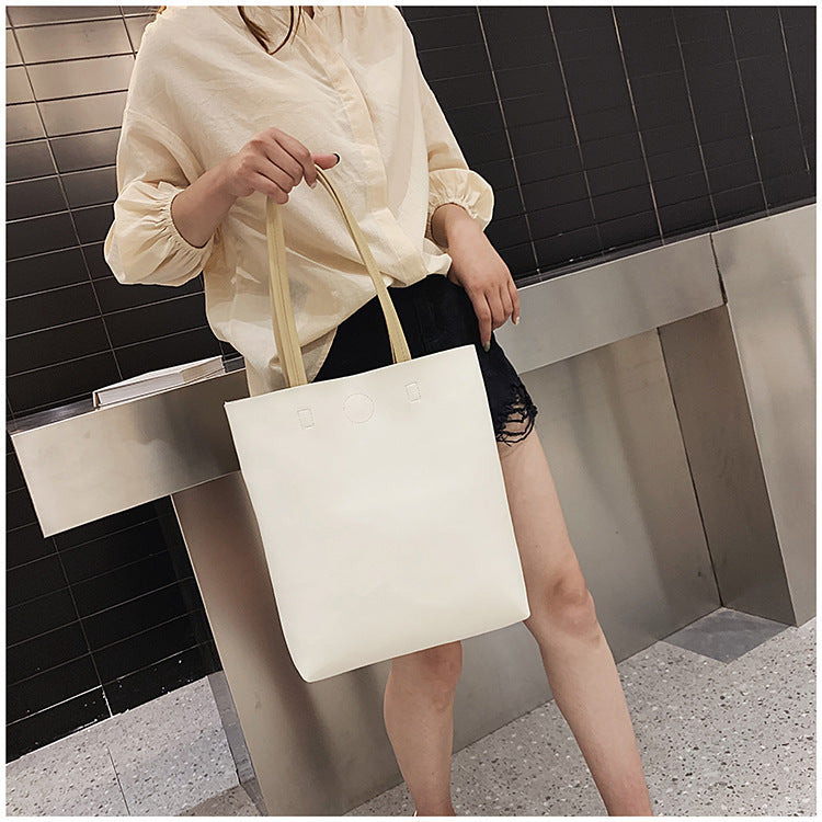 FLOWERSVERSE  Vertical  Women's Bag New Bags Korean Style Fashionable Women Bag Shoulder Bag Large Capacity Portable Tote Bag Wholesale