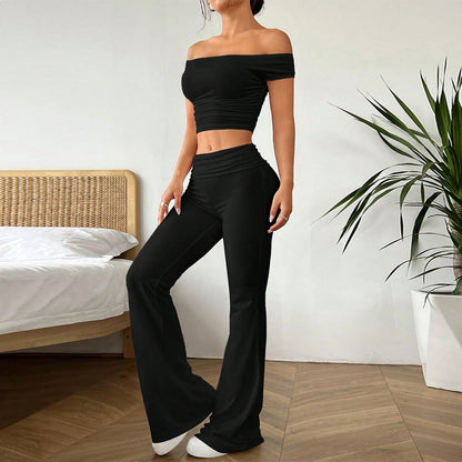 FLOWERSVERSE 2025 New women's clothing 2025 sexy fashion suit 2025 spring and summer new short top trousers two-piece set