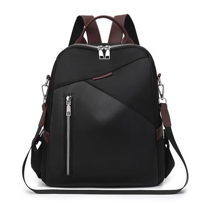 FLOWERSVERSE 2025 Multifunctional backpack New student casual lightweight travel bag Fashion versatile splicing Trend simple backpack