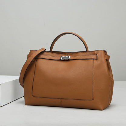 2025 Tote bag  fashion large-capacity bag women's new high-end casual shoulder bag simple women's handbag