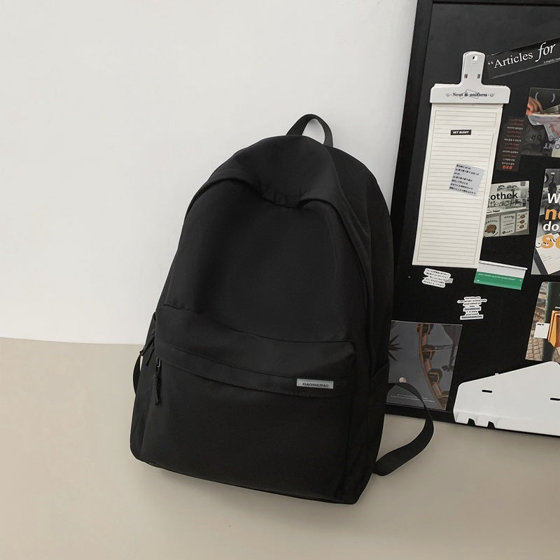 2025 School bag women's new Korean version campus style simple casual computer backpack trendy fashion large capacity student backpack
