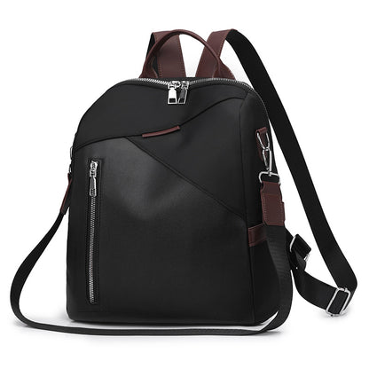 FLOWERSVERSE 2025 Multifunctional backpack New student casual lightweight travel bag Fashion versatile splicing Trend simple backpack