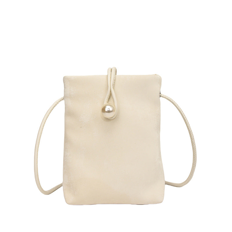 FLOWERSVERSE  Women's Bag All-Matching Fashion High-Grade Mobile Phone Bag Niche Crossbody Shoulder Support Wholesale Cross-Border