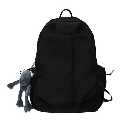 FLOWERSVERSE Schoolbag Male College Student Ins Trendy Cool Casual Simple Large Capacity Backpack Junior High School Student Travel Backpack