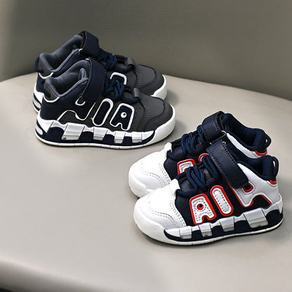 flowersverse New Big Air Sneakers Children's Soft Bottom Non-Slip Sneaker 1-6 Years Old Baby Toddler Shoes Trendy Children's Shoes