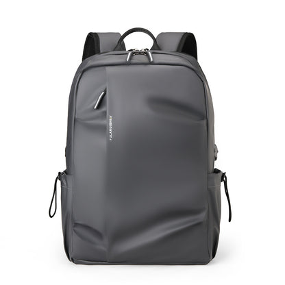 2025 Backpack Backpack Men's Leisure Travel Large Capacity 15.6 Inch Computer Bag Business Backpack Trendy Brand Student School Bag