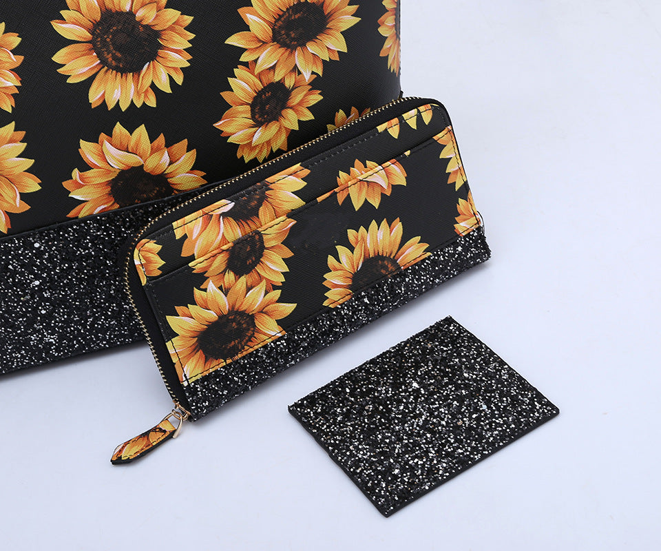 FLOWERSVERSE  Factory Direct Wholesale Winter New Retro Tote Messenger Bag Shoulder Bag Wrist Bag Wallet in Stock