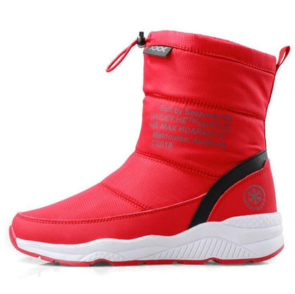 flowersverse Women Winter Boots  New Plush Women's Short Boots Woman Snow Boots Zipper Waterproof Non-Slip Warm Women's Winter Shoes